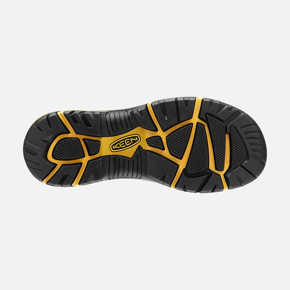 Keen Trekking Bot Erkek Kahverengi - Mt Vernon 8\" (Steel Toe) - Türkiye QCLP71823